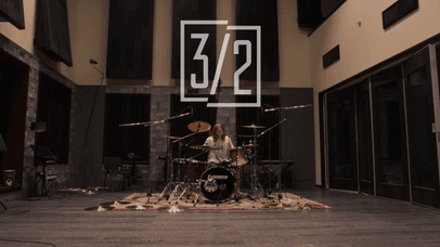 Три вторых -  запись барабанов на новый альбом (Синелаб, 2024)